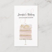 Cake Bakery Pastry Patisserie Visitekaartje (Voorkant)