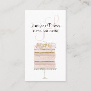 Cake Bakery Pastry Patisserie Visitekaartje