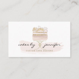 Cake Bakery Pastry Patisserie Wedding Organizer Visitekaartje