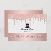 Cake Bakery Roos Gold Drip Pastry Chef (Voorkant / Achterkant)