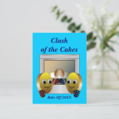 Cake Baking Contest Briefkaart (Staand voorkant)