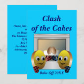 Cake Baking Contest Kaart (Voorkant / Achterkant)