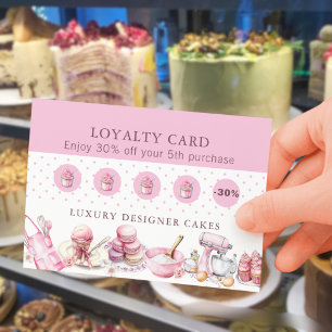 Cake Bakker Loyalty Rewards Promotie QR Code Visitekaartje