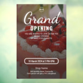 Cake Bakkerij Winkel Zakelijk Grote Opening Raamsticker (Vel 3)