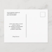 Cake Bakkerij Winkel Zakelijk Grote Opening Uitnodiging Briefkaart (Achterkant)