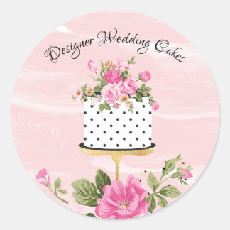 Cake Bakkerij Zakelijke Sticker