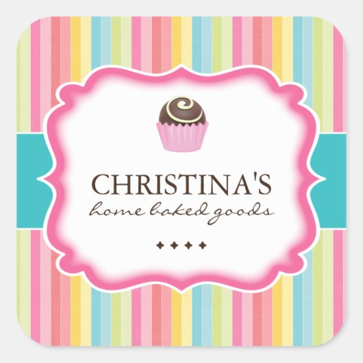 Cake Balls - Verpakking Stickers (Voorkant)