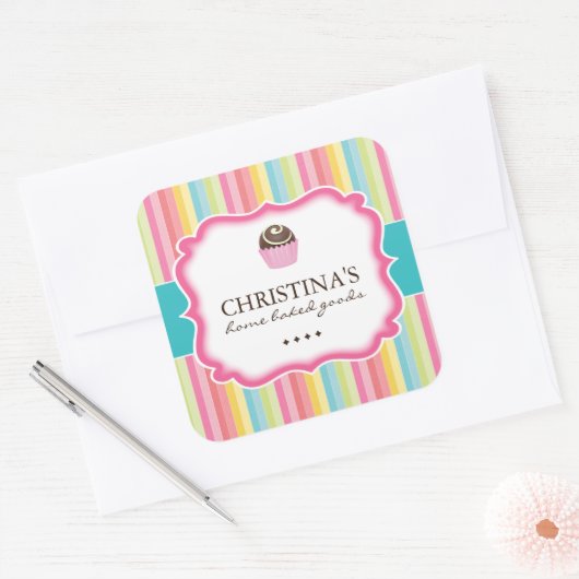 Cake Balls - Verpakking Stickers (Envelop)