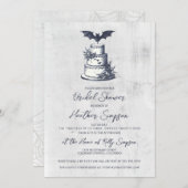 Cake Bat Vrijgezellenfeest Kaart (Voorkant / Achterkant)