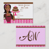 Cake Beauty Visitekaartje (Voorkant / Achterkant)