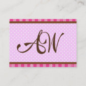 Cake Beauty Visitekaartje (Achterkant)