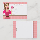 Cake Beauty Visitekaartje (Voorkant / Achterkant)