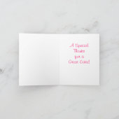 Cake bedankkaart (Binnen)