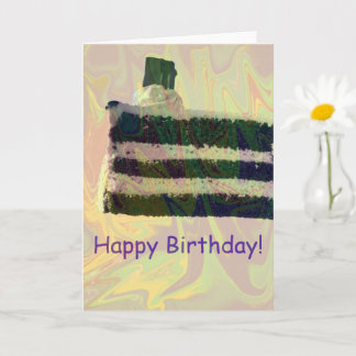 Cake Birthday Card Kaart