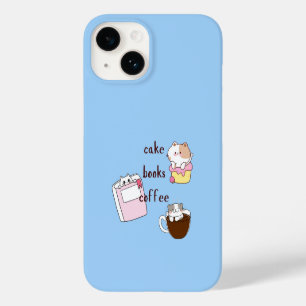 Cake Books Koffie Case-Mate iPhone 14 Hoesje