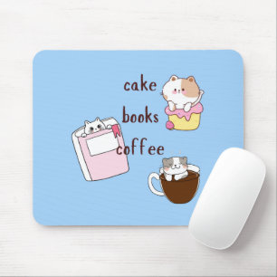 Cake Books Koffie Muismat