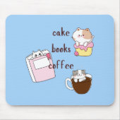 Cake Books Koffie Muismat (Voorkant)