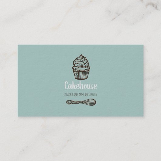 Cake Business Bakery Visitekaartje (Voorkant)