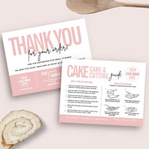Cake Care & Cutting Guide V2, Cake Serving Guide