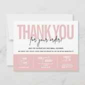 Cake Care & Cutting Guide V2, Cake Serving Guide Bedankkaart (Achterkant)