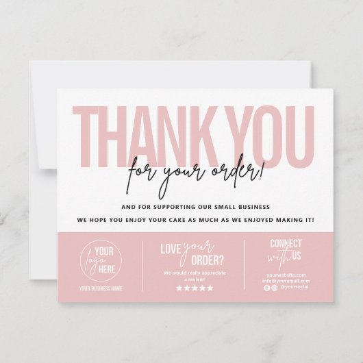 Cake Care & Cutting Guide V2, Cake Serving Guide Bedankkaart (Achterkant)