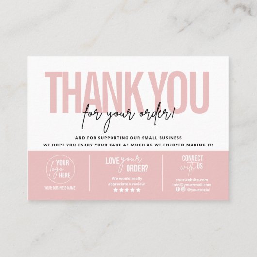 Cake Care & Snijgids, Cake Serving Guide Visitekaartje (Achterkant)