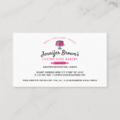 Cake Catering Bakery Pastry Chef Visitekaartje (Achterkant)