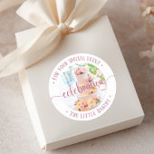 Cake Celebration voor uw speciale evenement Ronde Sticker