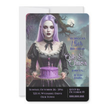 Cake & Chaos, Paarse Goth Tiener Meisje Verjaardag
