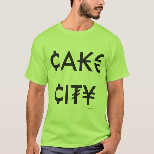 Cake City shirt (Voorkant)