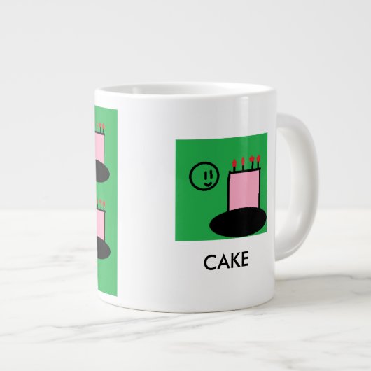 Cake Cup Grote Koffiekop (Voorkant rechts)