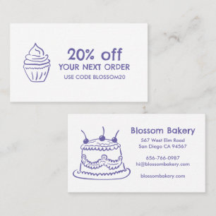 Cake Cupcake Bakkerij Dessert Catering Beloningen Kortingskaartje