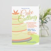 Cake Cutting Celebration | Maatschappelijke gebeur Kaart (Staand voorkant)