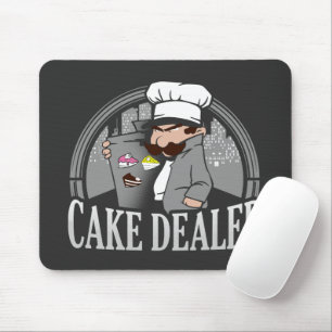 Cake Dealer Funny Bakery Owner Gag Muismat