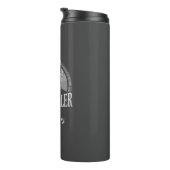 Cake Dealer Funny Bakery Owner Personalized Thermosbeker (Geroteerd rechts)