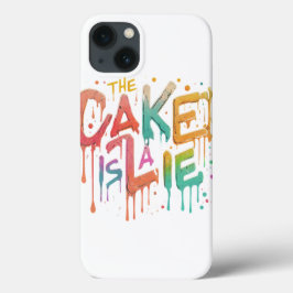Cake Deception T-shirt" Case-Mate iPhone Case