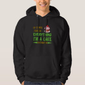 Cake Decorating Passion Baking Humor Graphic Hoodie (Voorkant)
