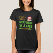 Cake Decorating Passion Baking Humor Graphic T-shirt (Voorkant)