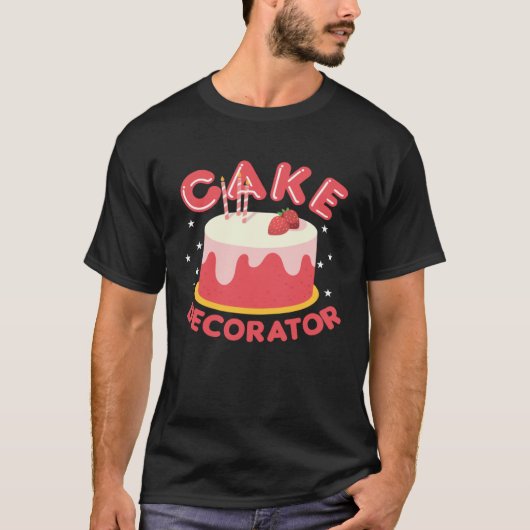 Cake Decorator T-shirt (Voorkant)