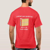 Cake Decorator Zakelijke Shirten T-shirt (Achterkant)