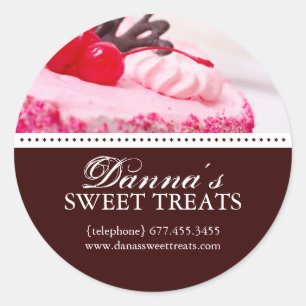 Cake Designer Box Stickers