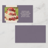 Cake Designer of Wedding Visitekaartjes (Voorkant / Achterkant)