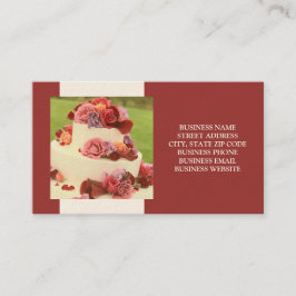 Cake Designer of Wedding Visitekaartjes