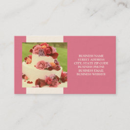 Cake Designer of Wedding Visitekaartjes
