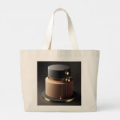 Cake Designers Uniek & Stijlvol Grote Tote Bag (Achterkant)
