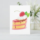 Cake Dessert Uitnodigingen