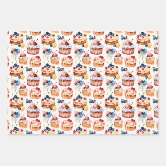 Cake dromen inpakpapier (Voorkant 3)