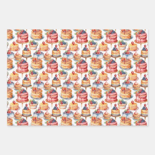 Cake dromen inpakpapier (Voorkant 2)