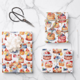 Cake dromen inpakpapier vel
