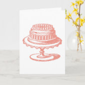  Cake, Duitse verjaardag Kaart (Gele Bloem)